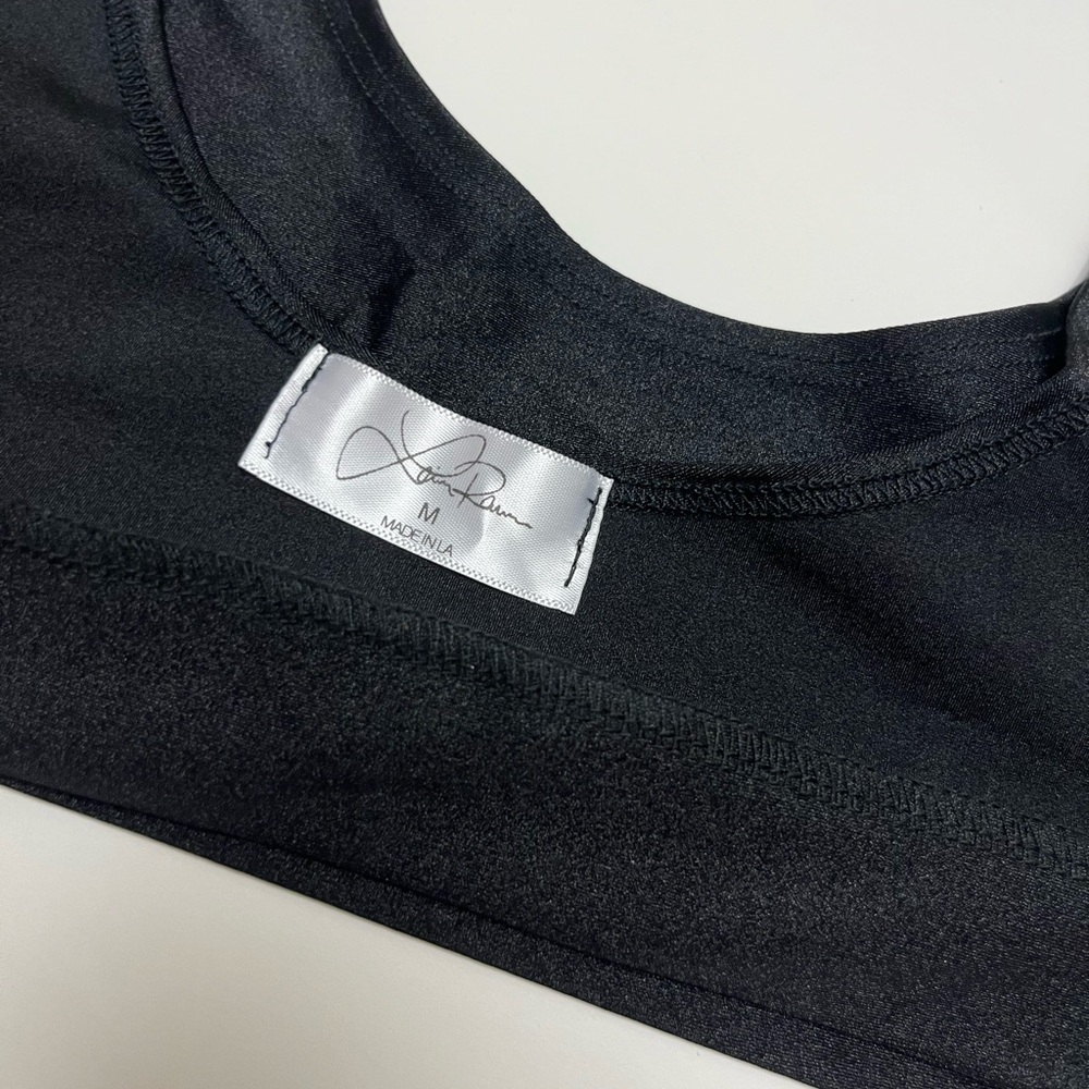 NWOT ⚜️🖤⚜️ Laina Rauma black High Jump biKini top - Picture 16 of 17